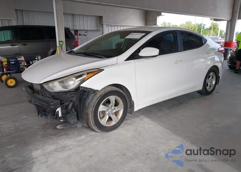 2014 Hyundai Elantra Se из США, поврежденный, VIN 5NPDH4AE1EH468504